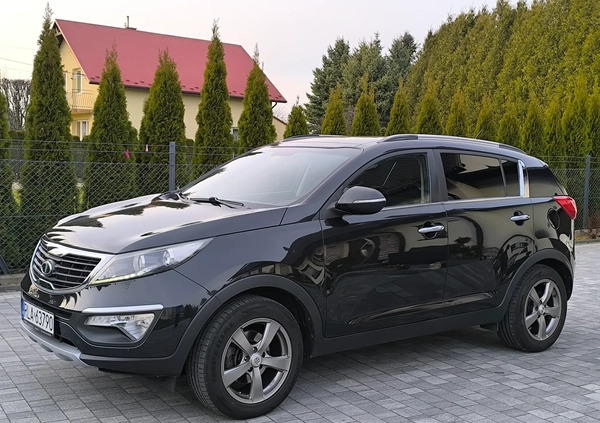 Kia Sportage cena 41900 przebieg: 160000, rok produkcji 2010 z Mosina małe 121